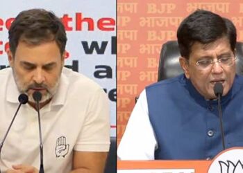 BJP hits out at Rahul Gandhi