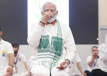 International Yoga Day 2024: PM Modi leads Yoga Day Celebrations in Kashmir