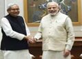 Bihar CM & JD(U) President Nitish Kumar meets PM Modi