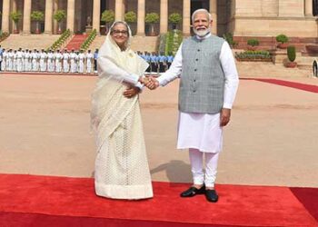 Sheikh Hasina receives grand welcome on 2-day India visit, PM Modi greets
