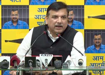 ‘Where are your 7 MPs?’: Sanjay Singh questions BJP amid Delhi water crisis