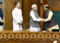 PM Modi & Rahul Greets Om Birla After Speaker Election