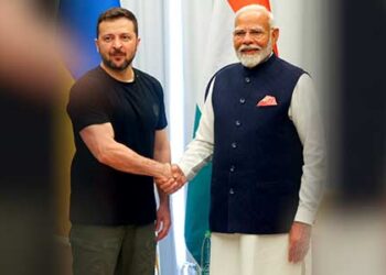 PM Modi Holds A Meeting With President Zelenskyy On The Sidelines Of The G7 Summit In Italy