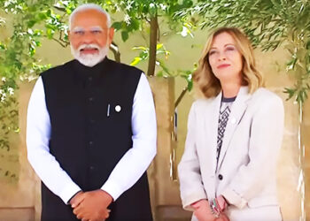 G7 Summit 2024: Italy’s Giorgia Meloni greets PM Modi with ‘namaste’