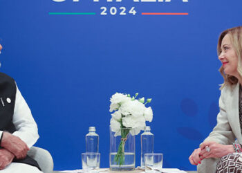 Prime Minister’s meeting with Prime Minister of Italy on the sidelines of the G7 Summit