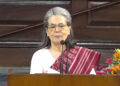 Sonia Gandhi Addresses Gathering At CPP Meeting In New Delhi