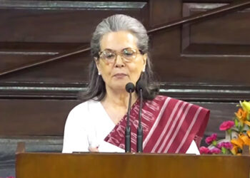 Sonia Gandhi Addresses Gathering At CPP Meeting In New Delhi