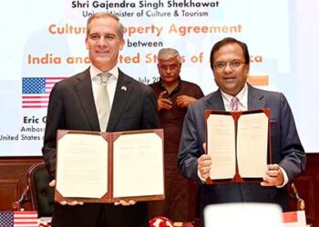 India and United States of America sign the first ever ‘Cultural Property Agreement’