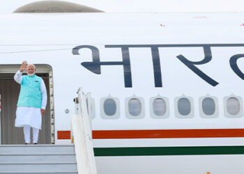 PM Modi departs for Russia from New Delhi
