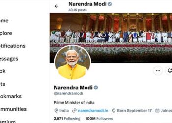 PM Modi’s X account crosses 100 million followers