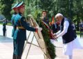 Prime Minister pays tribute at the ‘Tomb of the Unknown Soldier’ in Moscow