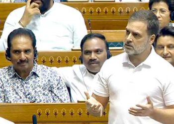 ‘India Trapped In Chakravyuh’: Rahul Gandhi Attacks BJP In Parliament