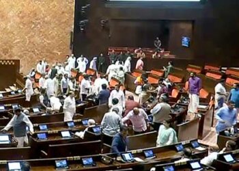 “Disrespect To Constitution”: Rajya Sabha Chairman Jagdeep Dhankhar on opposition walkout