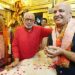 Manish Sisodia offers prayers at Hanuman temple