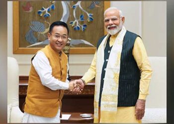 CM Prem Singh Tamang meets PM, discusses various issues related to Sikkim