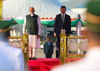Prime Minister arrives in Brunei on an official visit