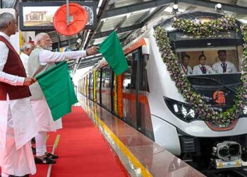PM Modi inaugurates Phase-II of the Ahmedabad Metro Rail Project