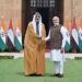 Crown Prince Of Abu Dhabi Meets PM Modi