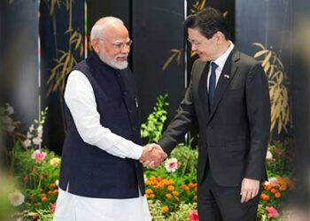 PM Modi’s address during the meeting with the Prime Minister of Singapore