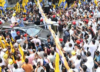 What did Kejriwal say in the election rally in Haryana?