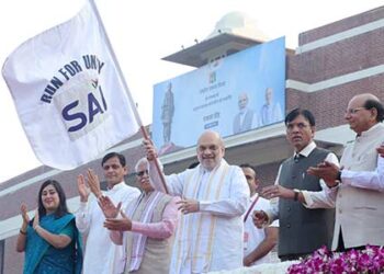 Amit Shah flags off ‘Run for Unity’ in Delhi