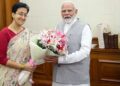 Delhi CM Atishi calls on PM Modi for first time after assuming CM office