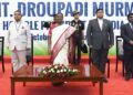 President Murmu arrives in Malawi on last leg of three-nation visit