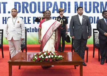 President Murmu arrives in Malawi on last leg of three-nation visit