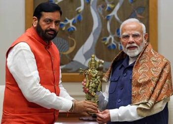 Haryana CM Saini meets PM Modi after BJP’s win