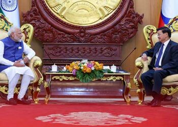 Prime Minister meets with President of Lao PDR