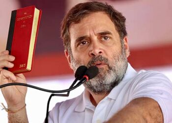 Haryana Polls: Rahul Gandhi targets BJP, RSS in Nuh, says ‘they are destroying constitution’
