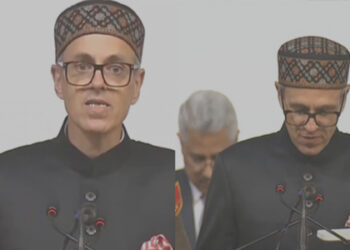 Omar Abdullah takes oath as J&K CM