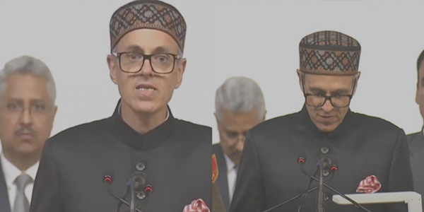 Omar Abdullah takes oath as J&K CM