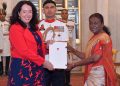 Envoys Of 6 Nations Present Credentials To President Murmu At Rashtrapati Bhavan