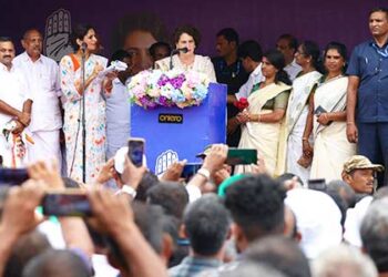 Priyanka Gandhi slams BJP for ‘politicising’ landslide disaster in Wayanad