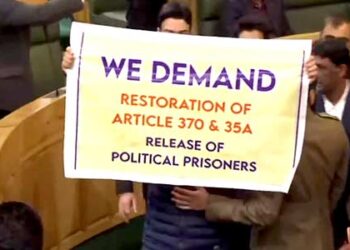 Smriti Irani hits out at Congress, INDIA bloc over demand for restoration of 370