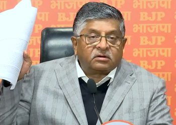 BJP hits back at Congress over Ambedkar row