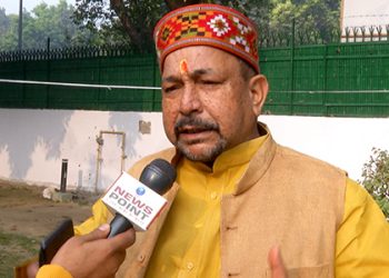 BJP MP Mukesh Rajput accuses Congress of spreading lies