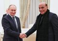 Defence Minister Rajnath Singh meets Russian President Vladimir Putin