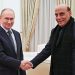 Defence Minister Rajnath Singh meets Russian President Vladimir Putin