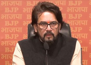 Delhi Elections: Anurag Thakur attacks Congress-AAP