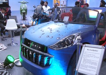 Jitendra New EV Tech Debuts Revolutionary Hydrix at Bharat Mobility Global Expo