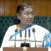 President Murmu’s address tabled in Lok Sabha, Rajya Sabha
