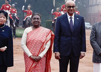 Singapore president to begin 5-day visit to India on January 14