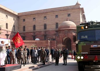 Raksha Mantri Rajnath Singh flags-off ‘SANJAY – The Battlefield Surveillance System’ from New Delhi