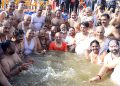 Maha Kumbh Mela: Yogi Adityanath, UP Cabinet Take Dip In Sangam