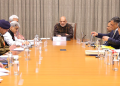 Amit Shah chairs a high-level review meeting on the security situation in J&K in New Delhi