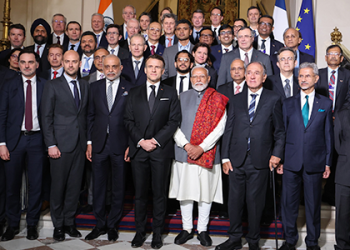 Prime Minister addresses the 14th India-France CEOs Forum