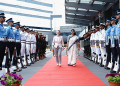 European Commission President arrives in Delhi