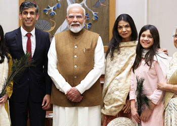 ‘Great friend of India’: PM Modi meets former UK PM Rishi Sunak